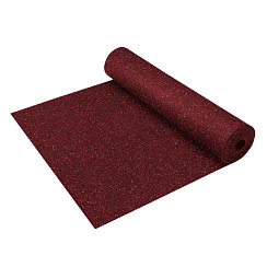 рулонное покрытие из резиновой крошки, 1000х6000 мм, красное